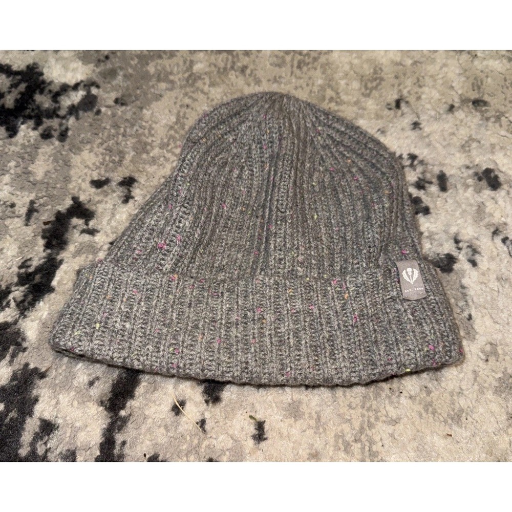 Fraas Beanie Gray Hat Cashmere Womens New